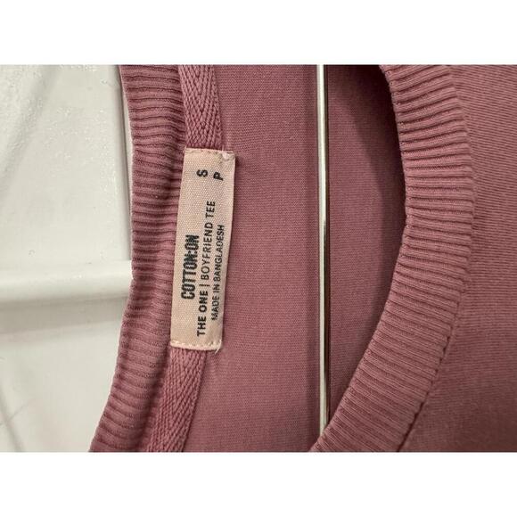 Cotton On mauve the one boyfriend tee size Small - Picture 4 of 6